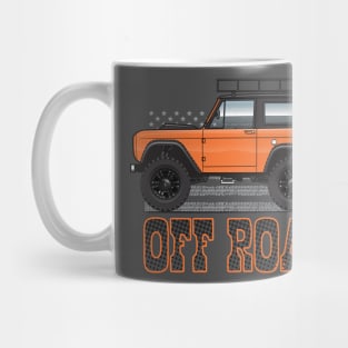 Orange Off-Road Mug